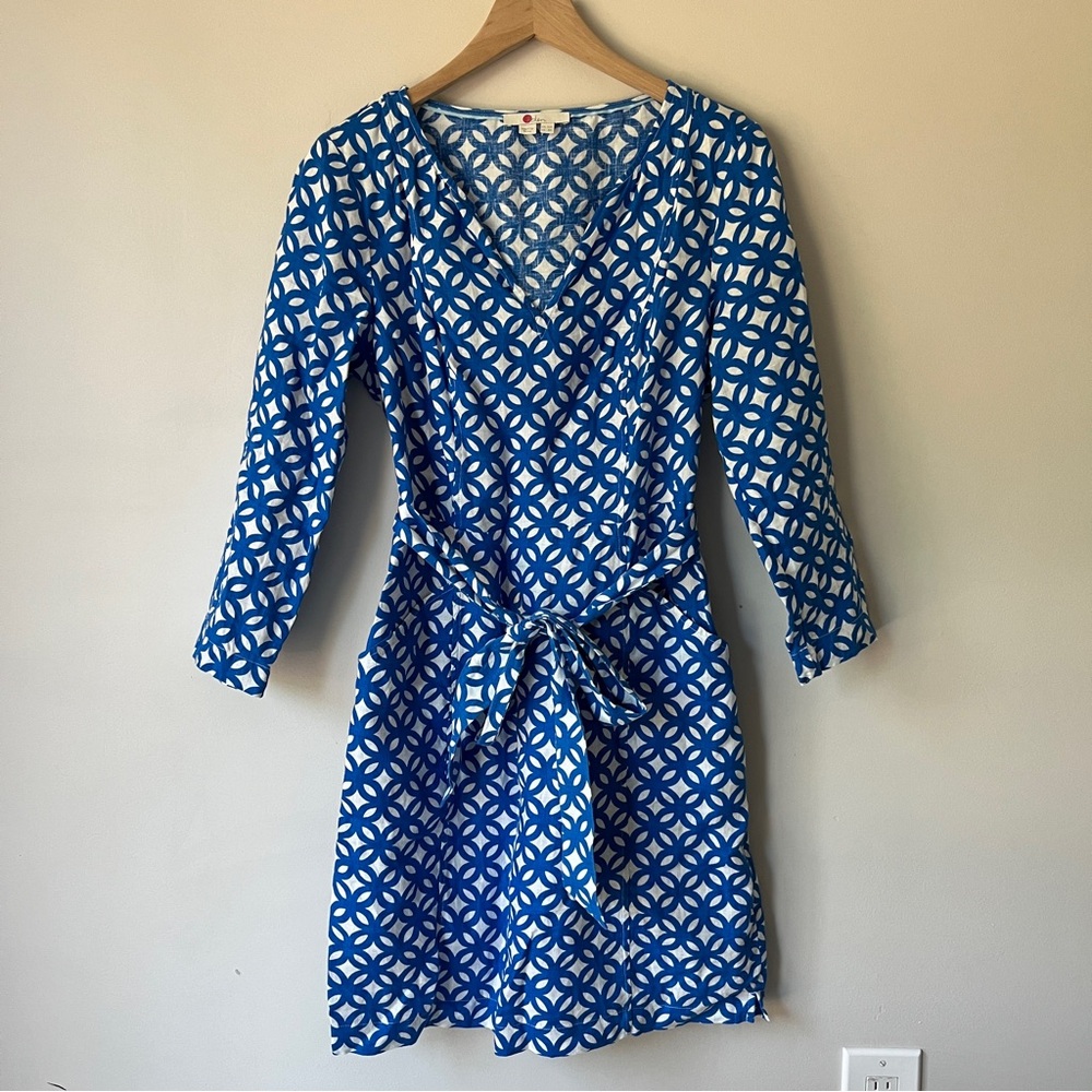 Boden Kelsey Linen Tunic Dress
